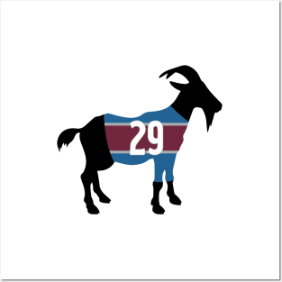 Nathan MacKinnon GOAT Posters and Art